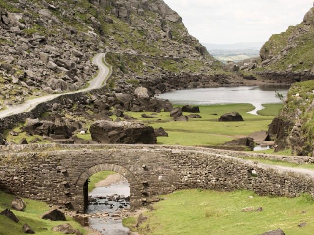 Bridge over stream at Gap of Dunloe | private guided tours of Ireland